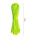 ThreeBulls 1.8mm Fluorescent Reflective Guyline Tent Rope Camping Cord Paracord