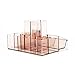 Comix Office Desk Organizer, 8 Components, Size 5.9x4.7x3.5in,Built-in Tape Dispenser,Perfect for Office/Home/School,Smoky Grey(B2250)
