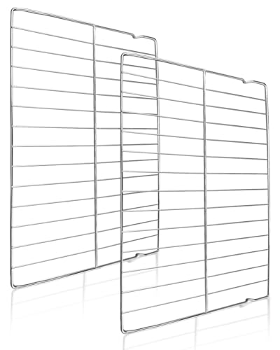 Upgraded 304 Stainless Steel 316496201 316496202 Oven Rack Replacement Fit for Frigidaire Kenmore Crosley Electrolux Range Oven. Replace 316496207 AP4040129 PS1765356, 24.2