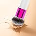 Foundation Brush Makeup Christmas, Luxspire Flat Top Kabuki Brush Face Powder Brush for BB Cream, Liquid, Buffing, Blending, Flawless Powder Cosmetics Concealer Face Brush, White & Red