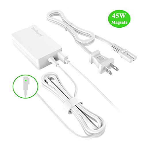 Charger for Macbook Air, 45W magsafe Connector Power Adapter For AppleÂ MacbookÂ 11 inch / 13 inch A1374 A1369 A1470, Portable Laptop Charger with USB Port; L-Shape Magnetic connector 14.5v 3.15A