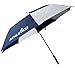 Athletico 68 Inch Automatic Open Golf Umbrella - Extra Large Double Canopy Umbrella is Windproof and Waterproof - Features Ergonomic Rubber Handle (Navy Blue/White, 68 inch)