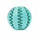 Coevals Club Pet Dog Treat Slow Feed Ball, Interactive IQ Non, Toxic Rubber Dental Treat Tooth Cleaning Toy for Dogs Training Playing Chewing, 2.8