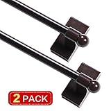 Turquoize Magnetic Curtain Rod Multi-Use Adjustable Cafe Sidelight Magnetic Rods, 09