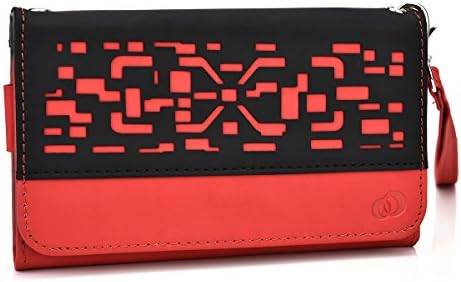BQ Aquaris X5 Plus Phone case wristlet with I.D holder and Coin Pocket