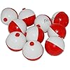 JSHANMEI-25pcspack-Hard-ABS-Snap-on-Floats-Fishing-Tackle-Red-White-Push-Button-Float-Bobbers