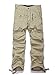 OCHENTA Men's Cotton Washed Multi Pockets Military Cargo Pant