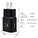Adaptive Fast Wall Charger Adapter with USB Type C to A Cable Cord Compatible Samsung Galaxy S9 / S9+ / S8 / S8 Plus/Active/Note 8 / Note 9 and More