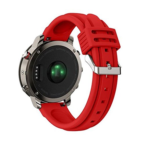 Becoler Watch Band For Garmin Fenix Chronos Soft Silicone