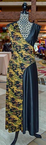 Sacred Acts Camouflage Print Dress Sml/Med