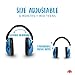 Ems for Kids Earmuffs - Blue. The Original Folding Children's Earmuff Since 2007. Use at Loud Events Including NASCAR, air Shows, Concerts, Festivals and More! ...