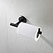 JQK Bathroom Hardware Towel Bar Set, 5-Piece Bath Accessories Set Matte Black Wall Mount Includes 24 in Towel Bar, 9 in HT Bar, TP Holder, Towel Hook x 2, BAS105-PB