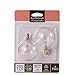 25w Wax Warmer Bulbs, 25 Watt Light Bulb Candelabra E12 Base Clear - Replacement for any Full Size Wax Warmer. Certified Scentsational Style G50 120Volt (25 Watt)