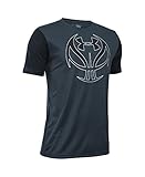 Under Armour Boys' UA Basketball Logo Printed T-Shirt