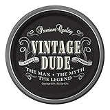 Creative Converting 8 Count Vintage Dude Round