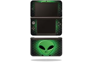 MightySkins Skin Compatible with Nintendo 3DS XL - Alien Invasion | Protective, Durable, and Unique Vinyl Decal wrap Cover | 