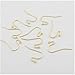 50pcs Hypoallergenic Dangle Ear Wire Ball Dot French Earring Hooks 20mm (wire ~21GA) Gold Plated Brass Earrings Making CF206-G