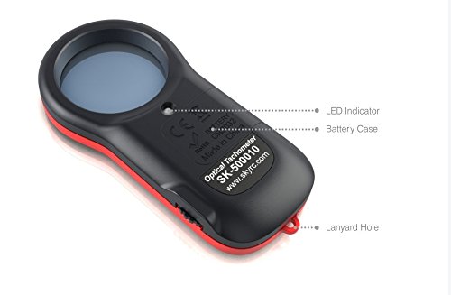 SKYRC Helicopter Optical Tachometer- Measure RPM of Any Rotating Object - MinGDonG EXCLUSIVE - Thumbnail 2