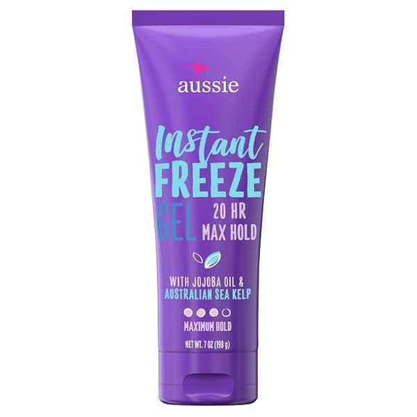 AUSSIE INSTANT FREEZE GEL MAXIMUM HOLD 7 OZ