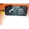 XYZ-Boat-Supplies-Panel-Voltmeter-with-12v-Power-Supply-Socket-for-Boat-Rv-Car-Motor-home-External-Mount