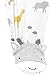 Simple Joys by Carter's Baby Girls' Cotton Footed Sleep and Play, Pack of 2