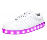 LATH.PIN Unisex 7 Colors LED Light Up Sport Shoes Flashing Sneakers