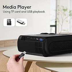 Living Enrichment Mini Projector with
