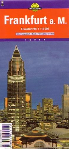 Frankfurt Travel Map by Cartographia