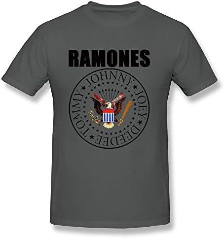 Ramones Sugar Skull Logo T-shirt-Black