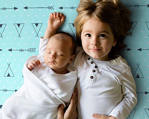 2 Stretchy+Crib+Sheets+Set+BROLEX+Portable+Mattress+Topper+Jersey