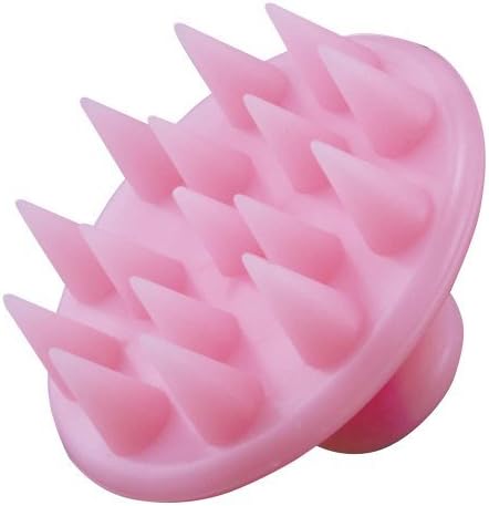 Shampoo Scalp Massage - Silicom Brush (pink) by Shimomura by Shimomura