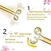24K Beauty Bar Golden Face Massager - 3D Roller Electric Sonic Energy Beauty Bar and “T” Shape Face Massager Kit. Anti-Aging/Wrinkles, Instant Face Lift, Skin Tightening