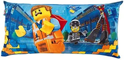 Amazon Com Lego Movie Cuddly Soft Body Pillow 18 X 36 Kitchen