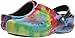 Crocs Unisex Bistro Graphic Clog,Black/Multi,5 US Men / 7 US Women