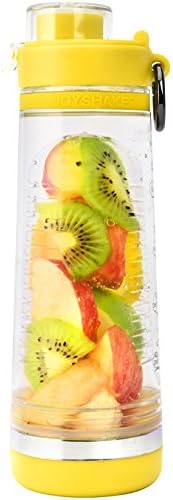 Fruit Infuser Water Bottle, Fruit Infusion Water Bottle BPA-Free, Fruit Bottle FDA, Water Bottle With Fruit Infuser, Drinking Bottle 700 Millimeter, Plastic Water Bottle 24 Ounce, Sports Bottle Black