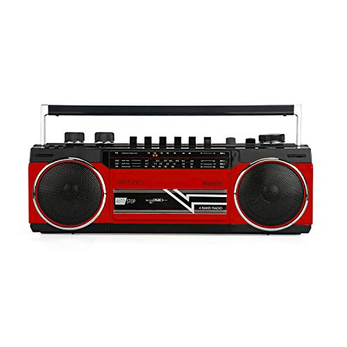 Riptunes Cassette Boombox Retro Blueooth Boombox