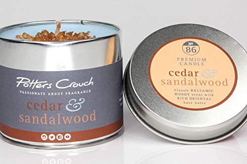 Potters Crouch - Candle Tin - Cedar and Sandalwood