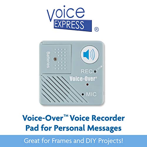 Voice Express VoiceOver Voice Recorder for Picture Frames, Books