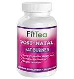 Fit Tea Post Natal Fat Burner - Natural Weight Loss, Body Cleanse and Appetite Control. Proven Weight Loss Formula.