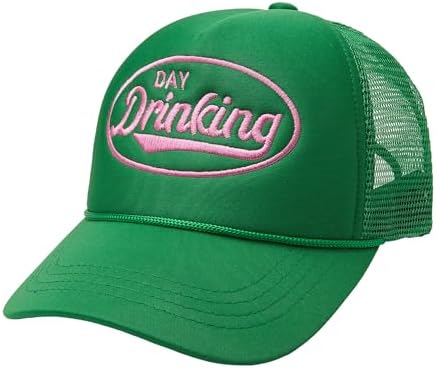 Amazon.com: Red Lips Tongue Out tockstar Trend Trucker hat Ships