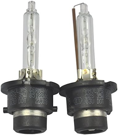 CCQAP Hid Bulb D2S 6000K HID Headlights Replacement Bulbs Super Bright (Pack of 2)