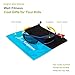 RIVBOS Kids Sunglasses with Strap Polarized UV Protection Flexible Rubber Shades for Boys Girls RBK003