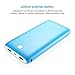 [Upgraded] POWERADD Pilot X7 20000mAh Power Bank Dual USB Port External Battery Pack LED Flashlight Portable Charger Compatible for iPhone Xs Max, 8, 7 Plus, iPad Pro, Mini, Galaxy S9 More - Blue