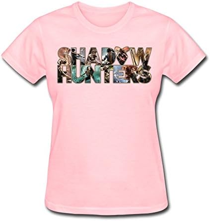 SIANDA Women's Shadowhunters Coming 2015 TV Show Logo T-Shirts Size L Pink