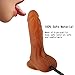 Inflatable Dildo with Suction Cup,Huge Dildo Anal Vaginal Stimulation,Testicles and Obvious Glans Female Sex Toy Create a Full Feeling Orgasms, Dong Max Insertable 6