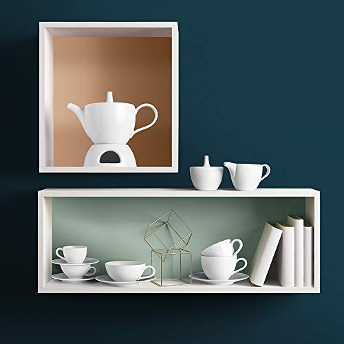 SELTMANN WEIDEN Kaffeeservice 18-teilig BT - Beat - Form: Rund mit Rillenrelief - moderner Stil - Weià – Bild 3