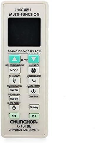 K-1018E 1000 in 1 Versatile A/C Air Conditioner Remote Controller