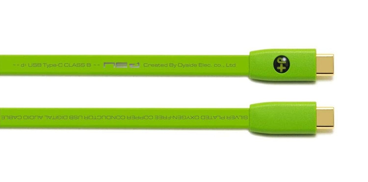 Neo by Oyaide d+ USB-C to USB-C (Class B) – Hi-Speed and Durable Digital Cable for DJ’s, Musicians and Producers, 2 Meter