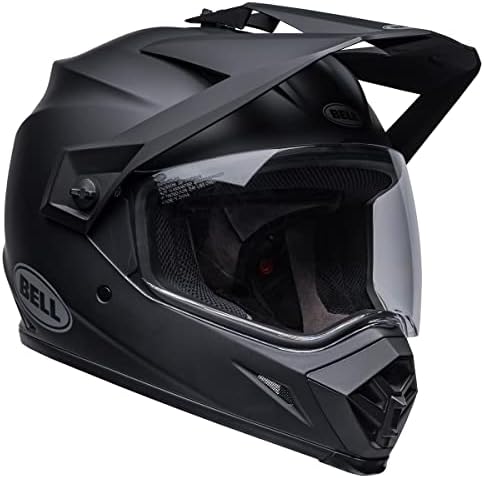 Amazon.com: Bell MX-9 Adventure MIPS Helmet, Matte Black, Medium