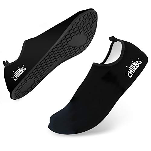 Chillbo Water Shoes - Sock Shoes Women and Yoga Shoes 7 Vibrant Styles Slip-On Aqua Shoes Water Shoes for Men and Sand Socks for Beach Swim Yoga Camping - Thumbnail 2
